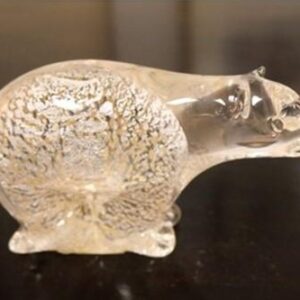 Glass Polar Bear